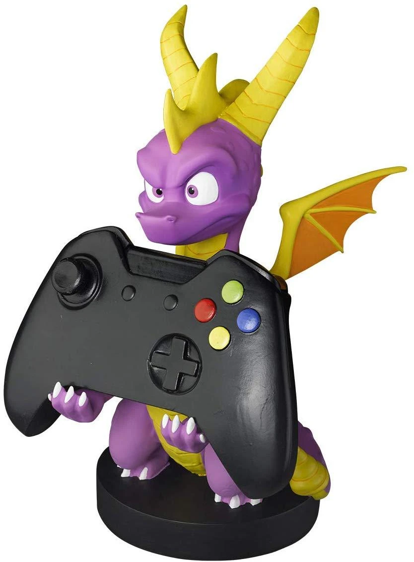 Exquisite Gaming Cable Guys: Spyro The Dragon - Spyro, Telefono arba Valdiklio laikiklis. Komplekte USB kabelis