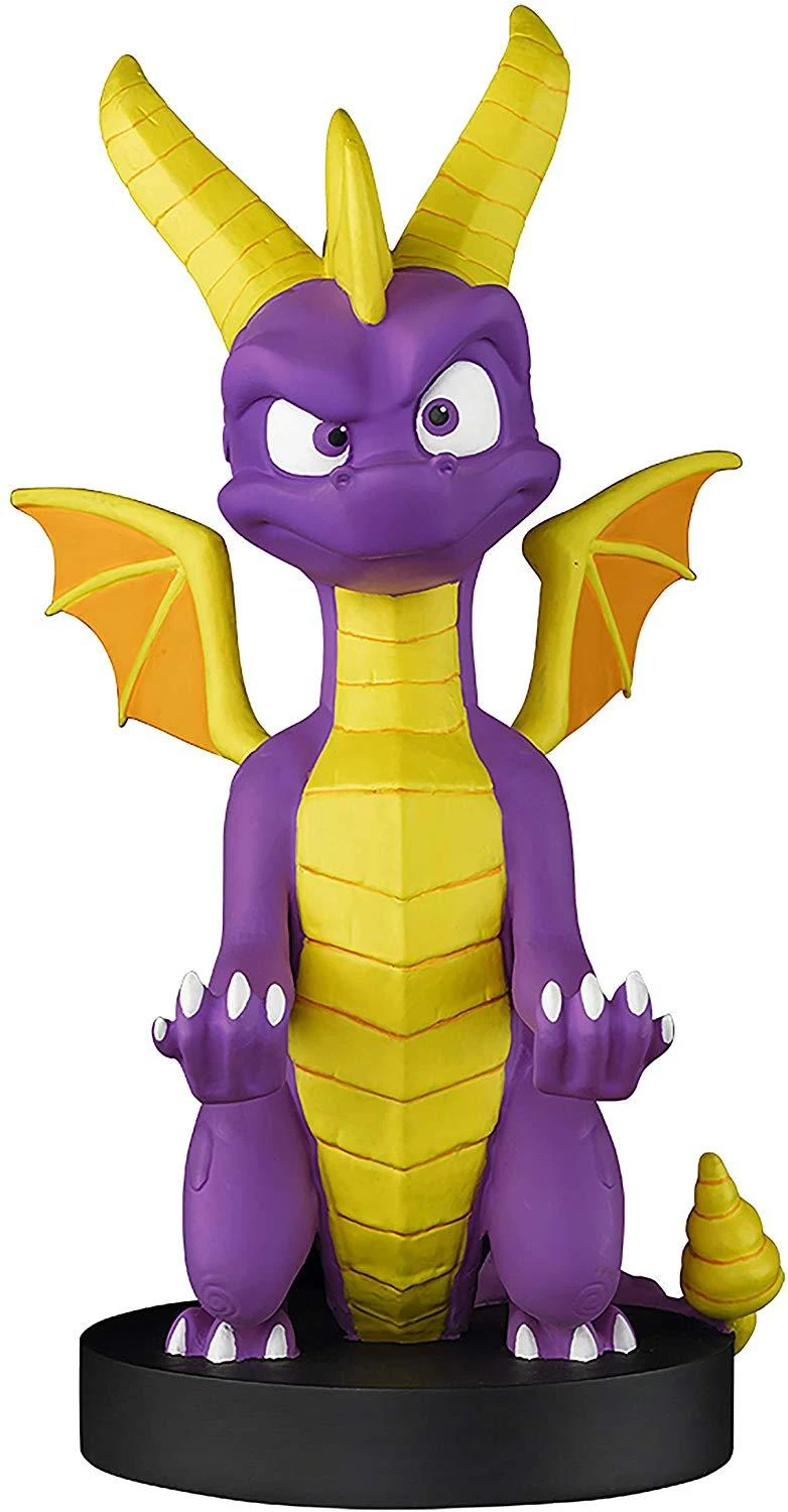 Exquisite Gaming Cable Guys: Spyro The Dragon - Spyro, Telefono arba Valdiklio laikiklis. Komplekte USB kabelis