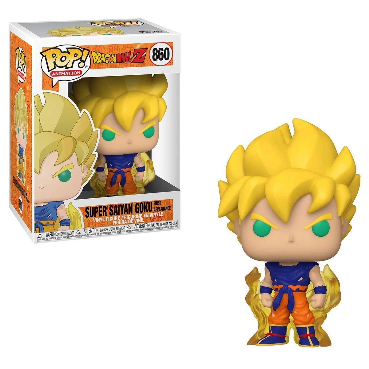 FUNKO POP! Vinilinė figūrėlė: Dragon Ball Z - Super Saiyan Goku