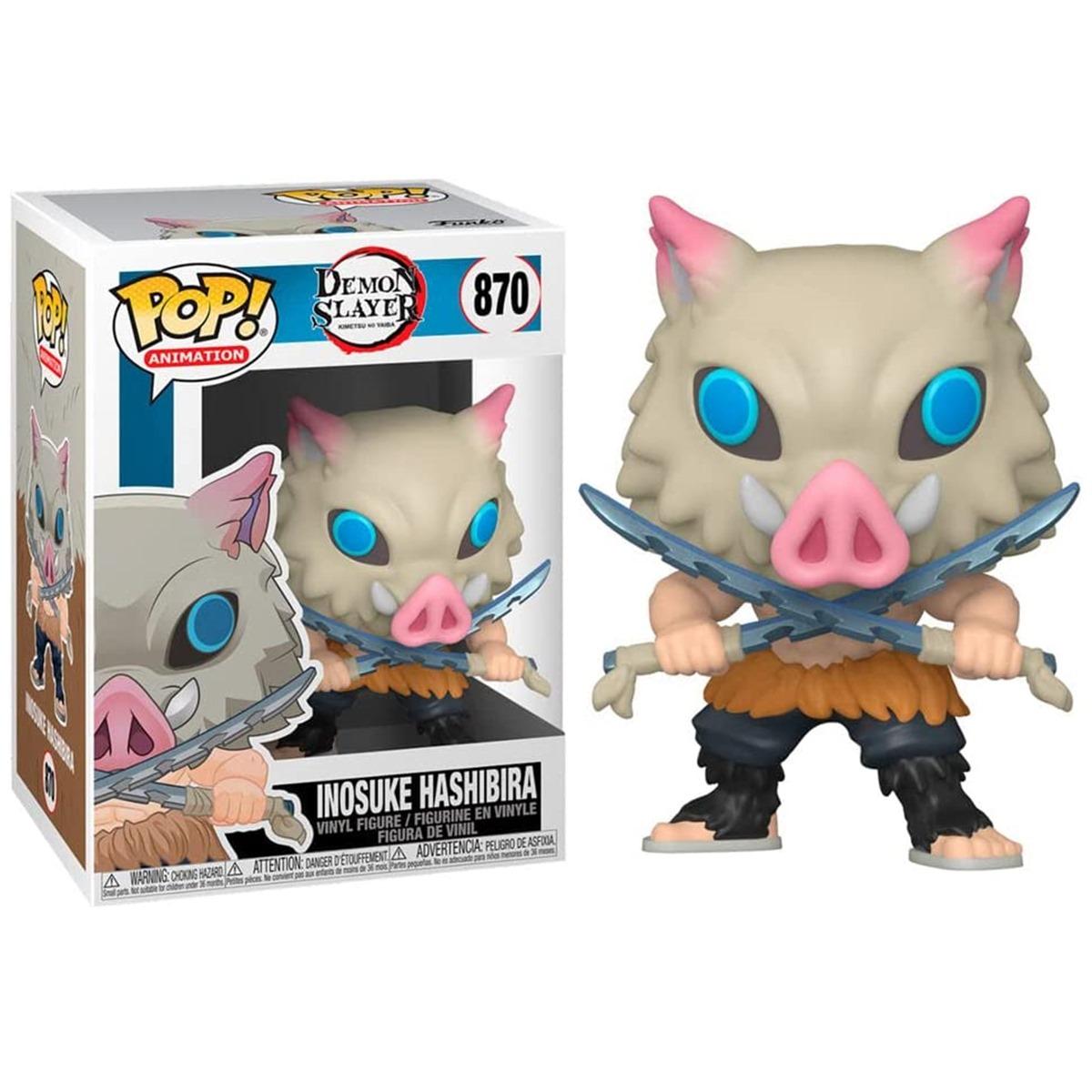FUNKO POP! Vinilinė figūrėlė DEMON SLAYER: INOSUKE HASHIBIRA, 10 cm
