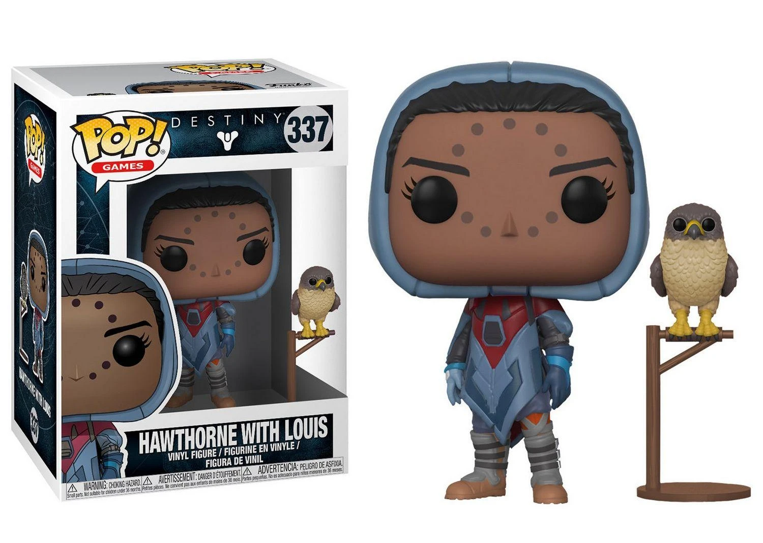Funko POP! Žaidimai: Destiny – Hawthorne su Louis Vinyl Figūra