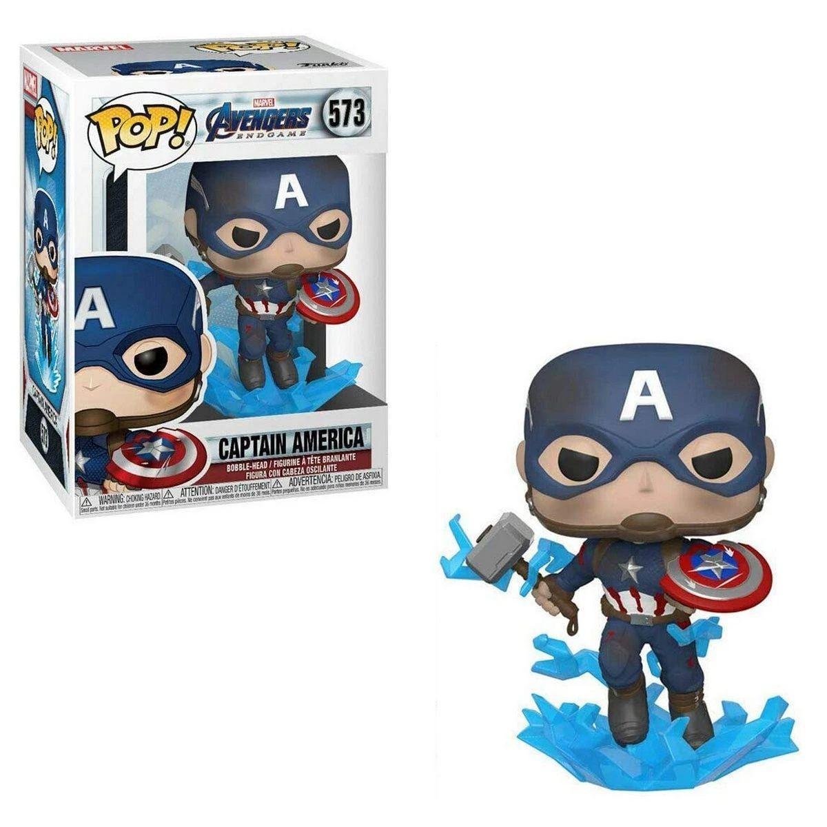 FUNKO POP! Vinilinė figūrėlė: Avengers - Kapitonas Amerika