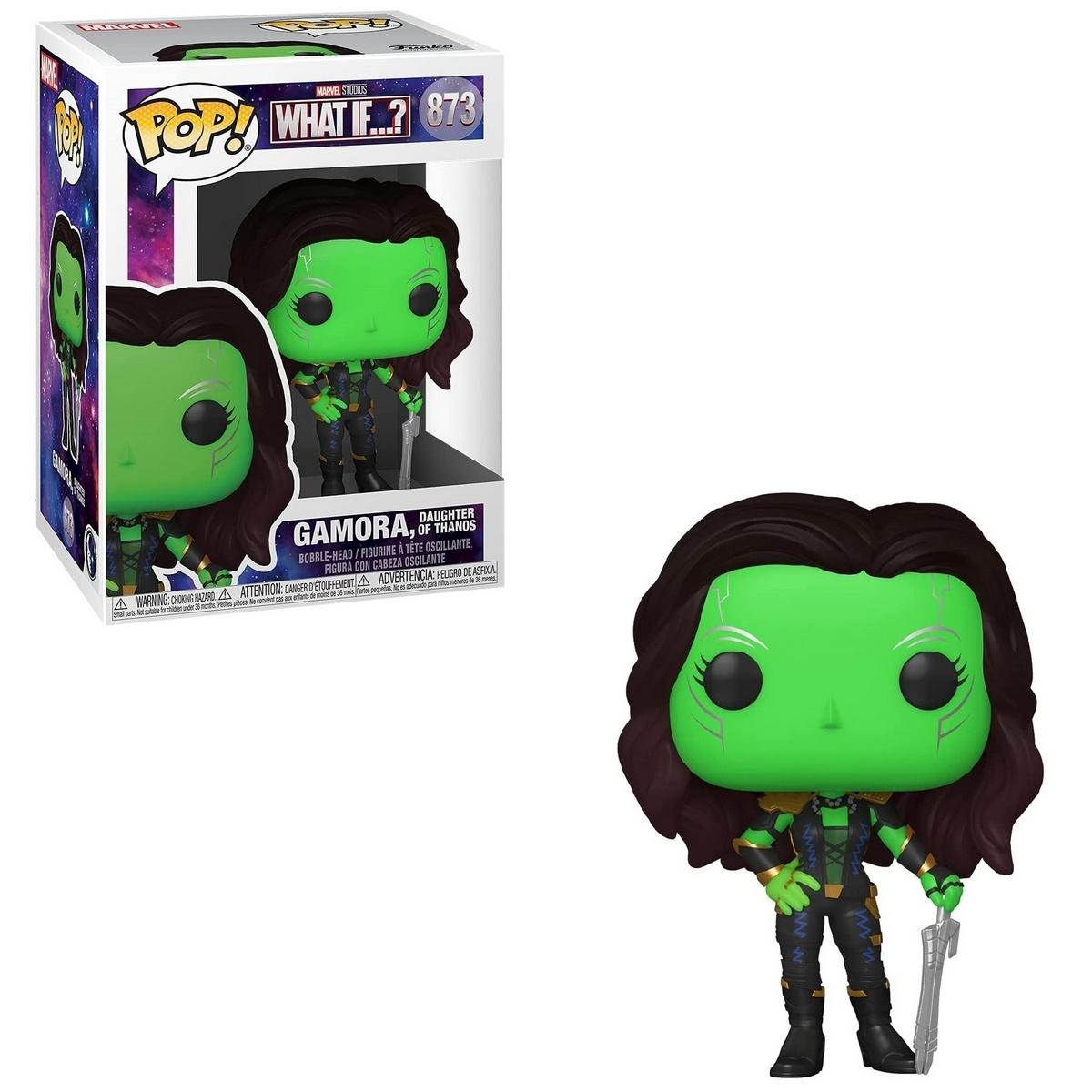 FUNKO POP! Vinilinė figūrėlė: Marvel: What If – Gamora, 11,3 cm aprašymas - Prekės nuotrauka