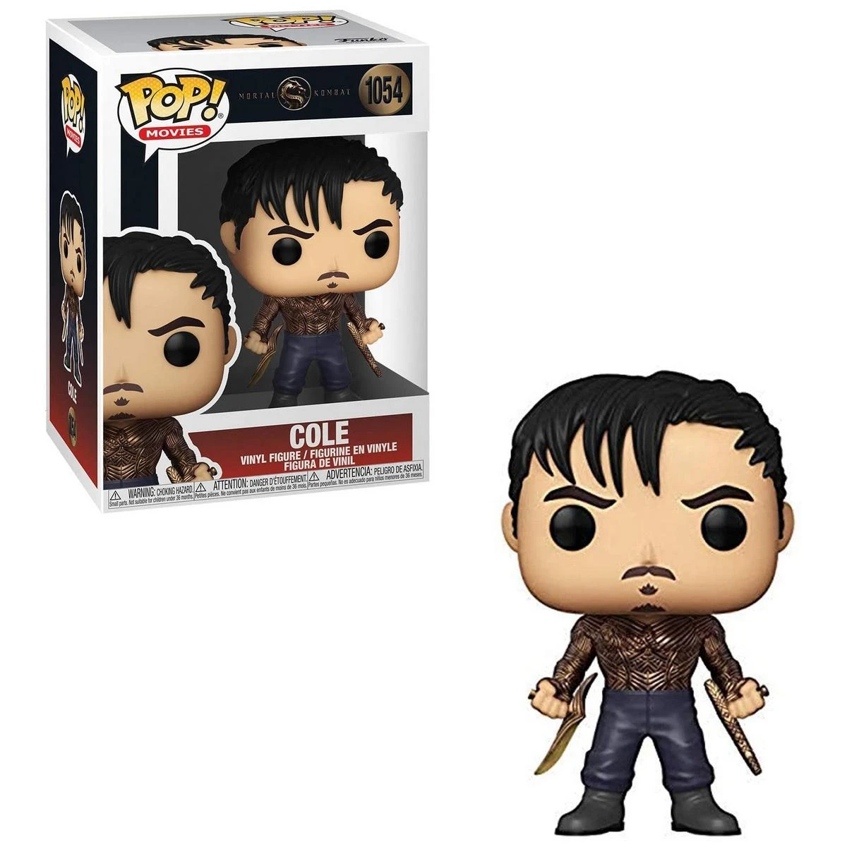 Funko POP! Filmai: Mortal Kombat – Cole Vinyl Figūra