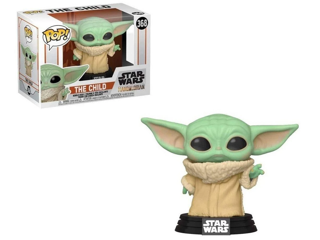 FUNKO POP! Vinilinė figūrėlė STAR WARS: THE CHILD, 9,5 cm