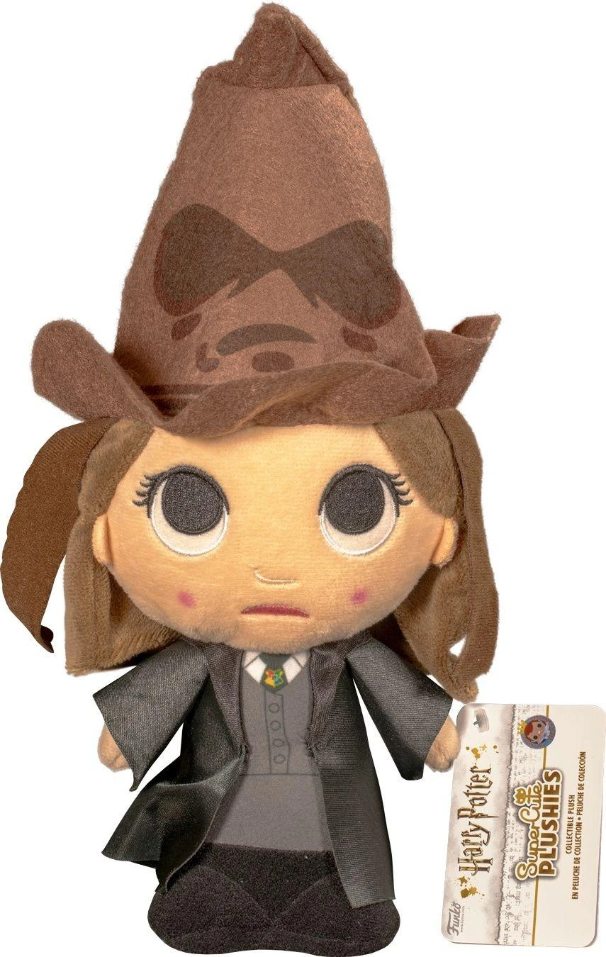 Funko SuperCute Plushies: Harry Potter - Hermione with Sorting Hat Plush
