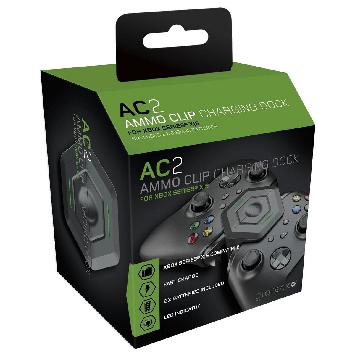 Gioteck AC-2 AMMO klipas, skirtas XBOX serijos valdikliui