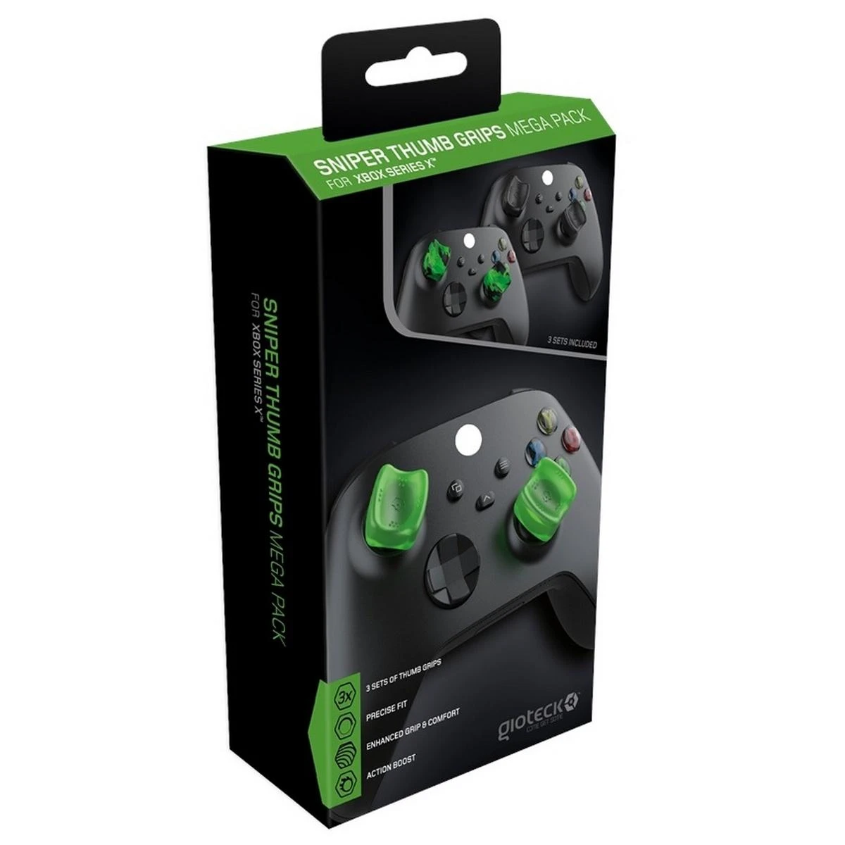 Gioteck Sniper Mega Pack nykščio rankenos