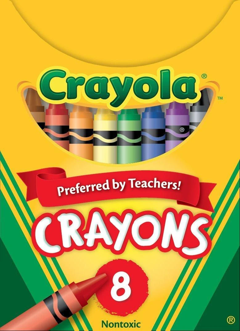 Crayola, Inc. CRAYOLA Kreidelės, 8 vnt.