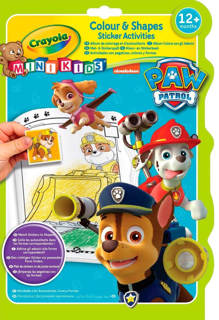 Crayola, Inc. CRAYOLA Spalvinimo knygelė „Šuniukai-patruliai“