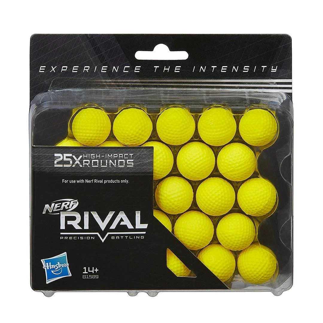 Hasbro NERF Round Rival papildymo pakuotė – 25 vnt. pakuotė