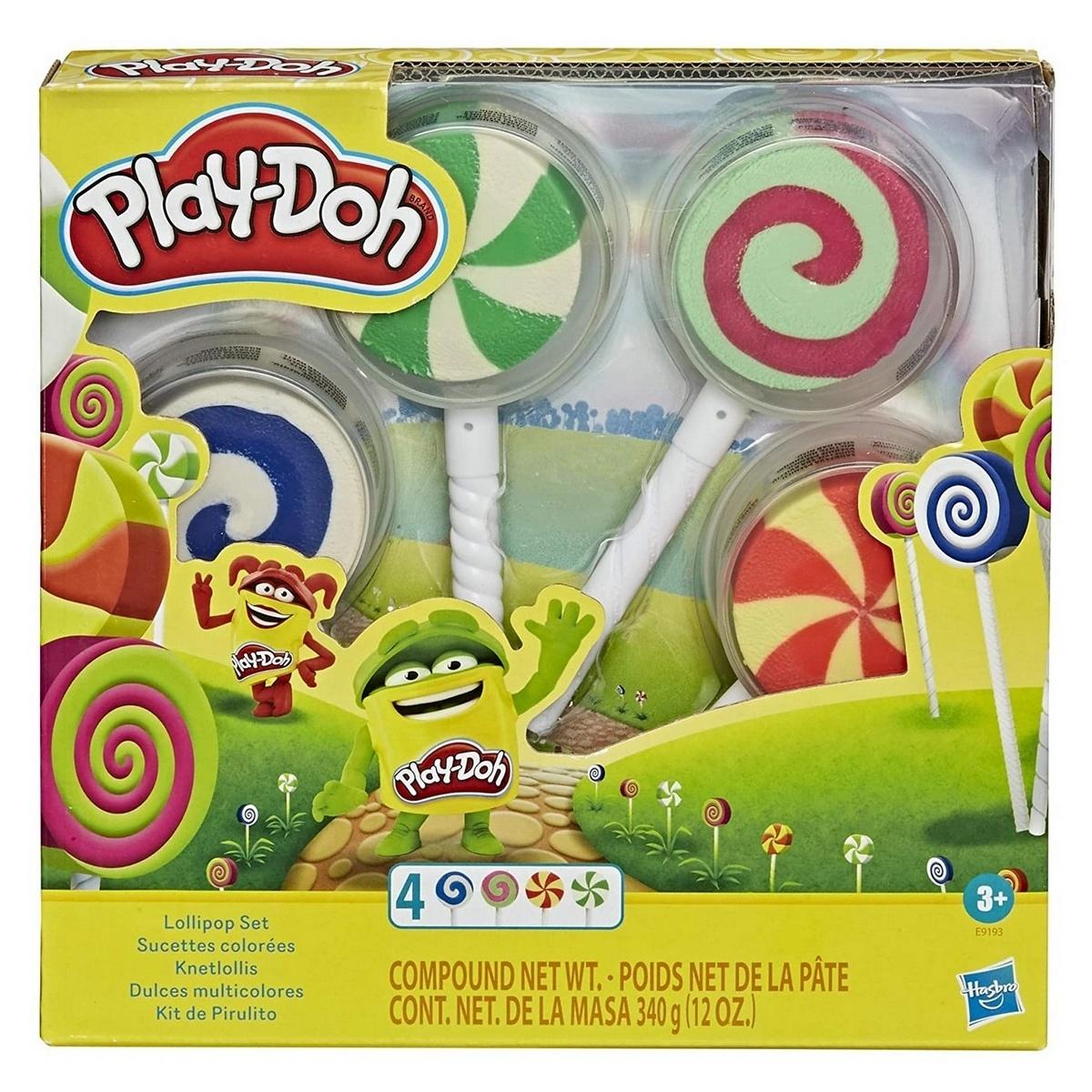 Hasbro PLAY DOH CAKE SET SWEET LOLLIES rinkinys vaikams +3m