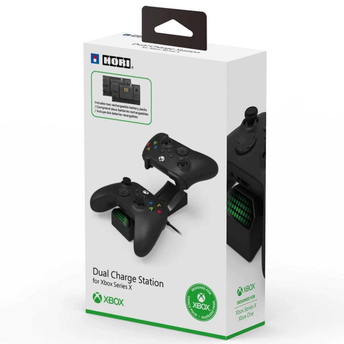 HORI dviguba įkrovimo stotelė, skirta „XBOX Series X S“