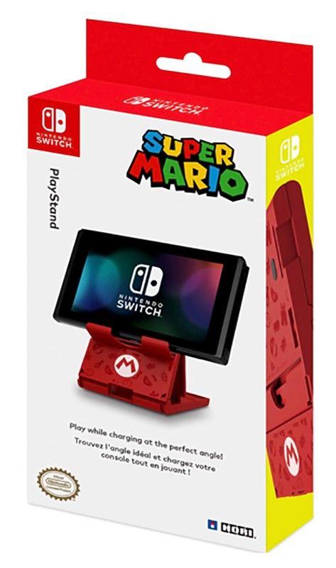 Kompaktiškas HORI stovas – Mario Edition, skirtas Nintendo Switch