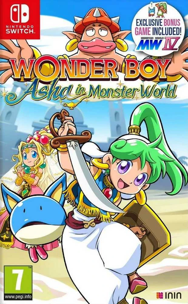 „Wonder Boy Universe“: Asha monstrų pasaulyje – „Nintendo Switch“