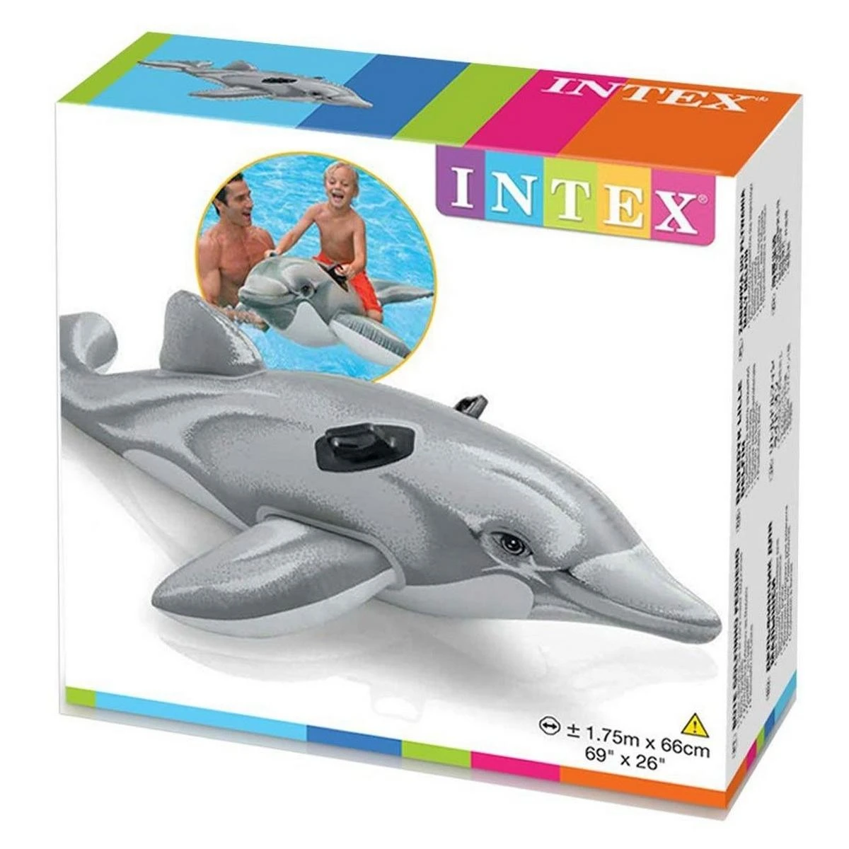 Intex Lil' Dolphin Ride-On 58535NP Pilkas
