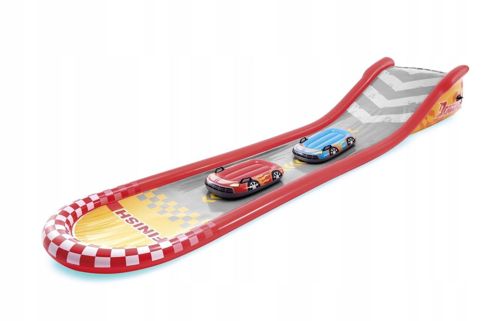 Intex Racing Fun Slide Vandens čiuožykla, 561x119x76cm