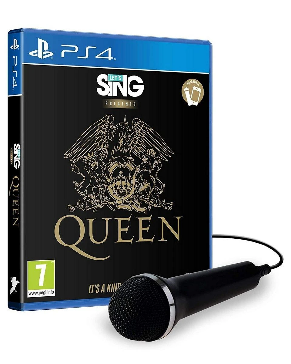 Let's Ravenscourt Games Dainuokime: Queen + 1 Mikrofonas PS4