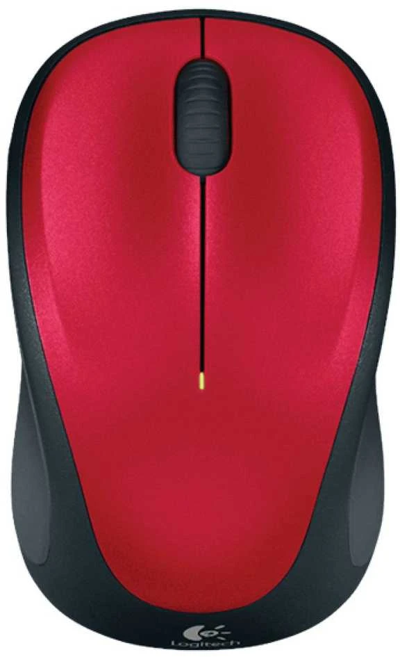 Optinė belaidė pelė Logitech M235, raudona, 910-002496