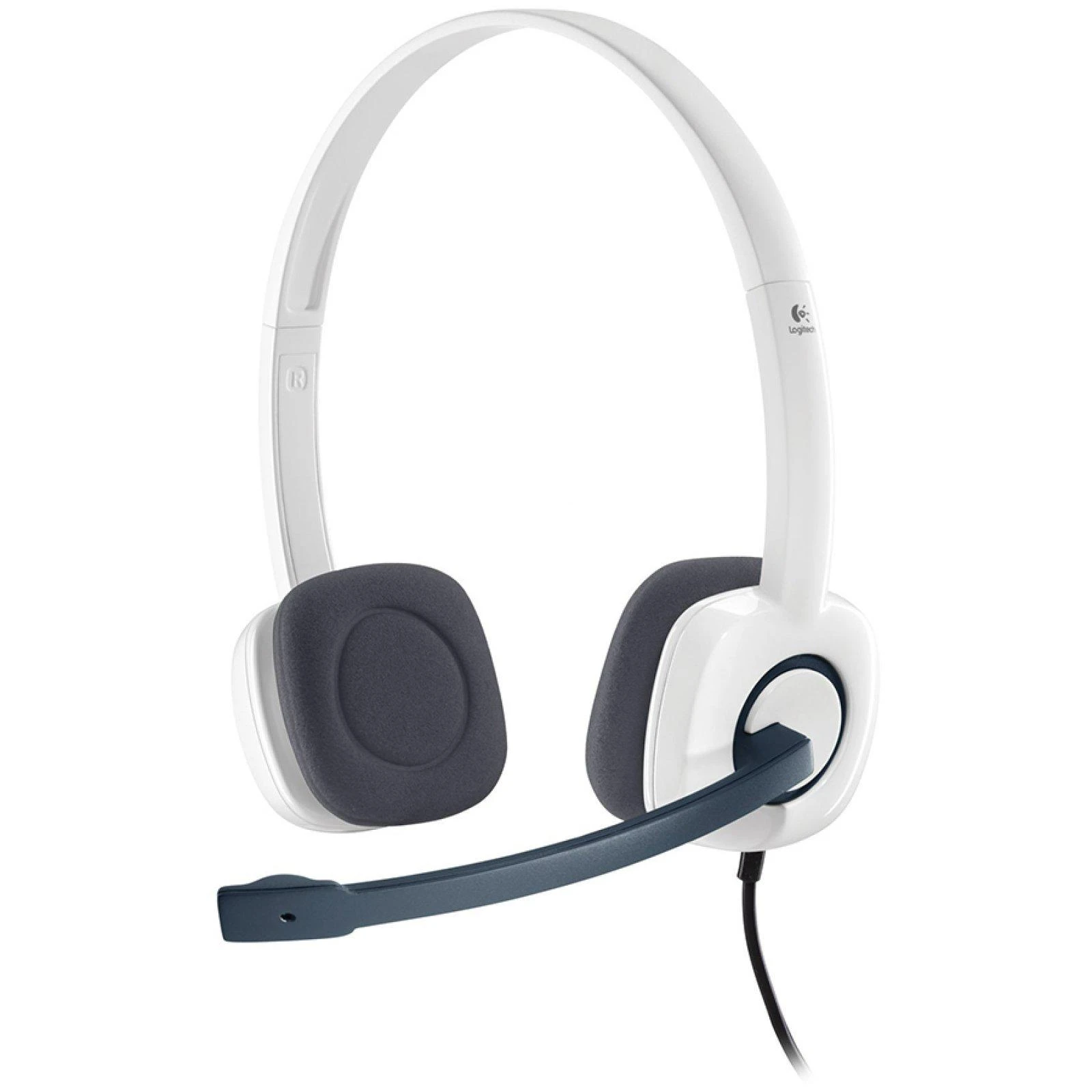 LOGITECH H150 ausinės su mikrofonu, baltos