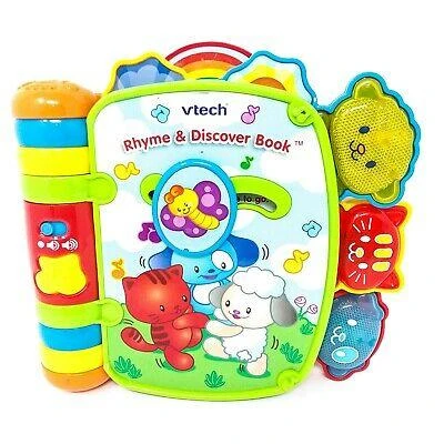 Vtech – eilėraščių ir atradimų knyga kūdikiui (danų kalba) (950-138332)