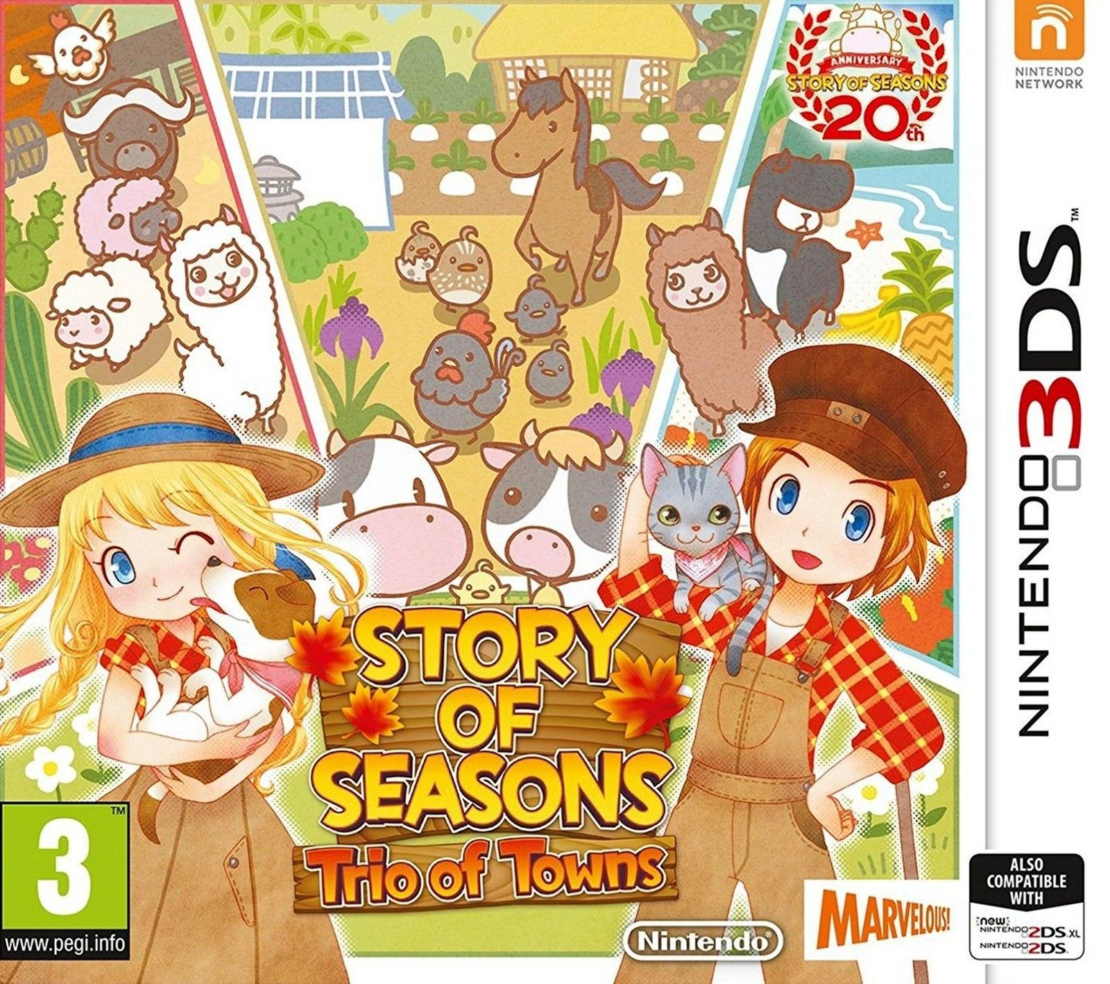 Story Sezonų istorija: Miestų trio – Nintendo 3DS