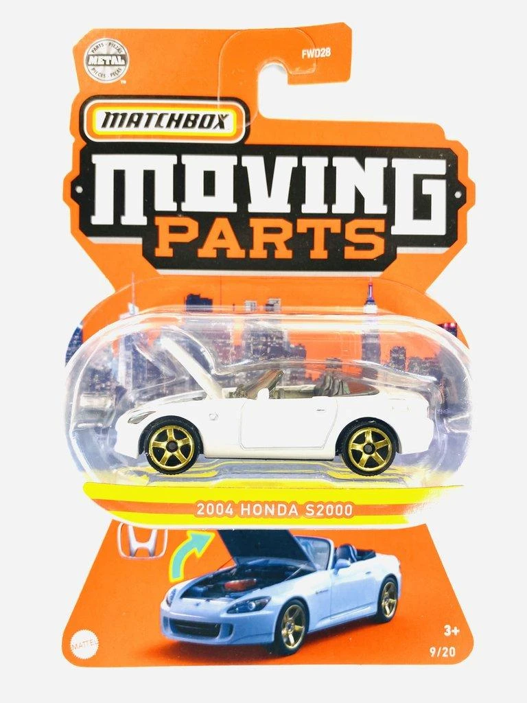 Mattel Matchbox automodeliukai su judančiomis detalėmis