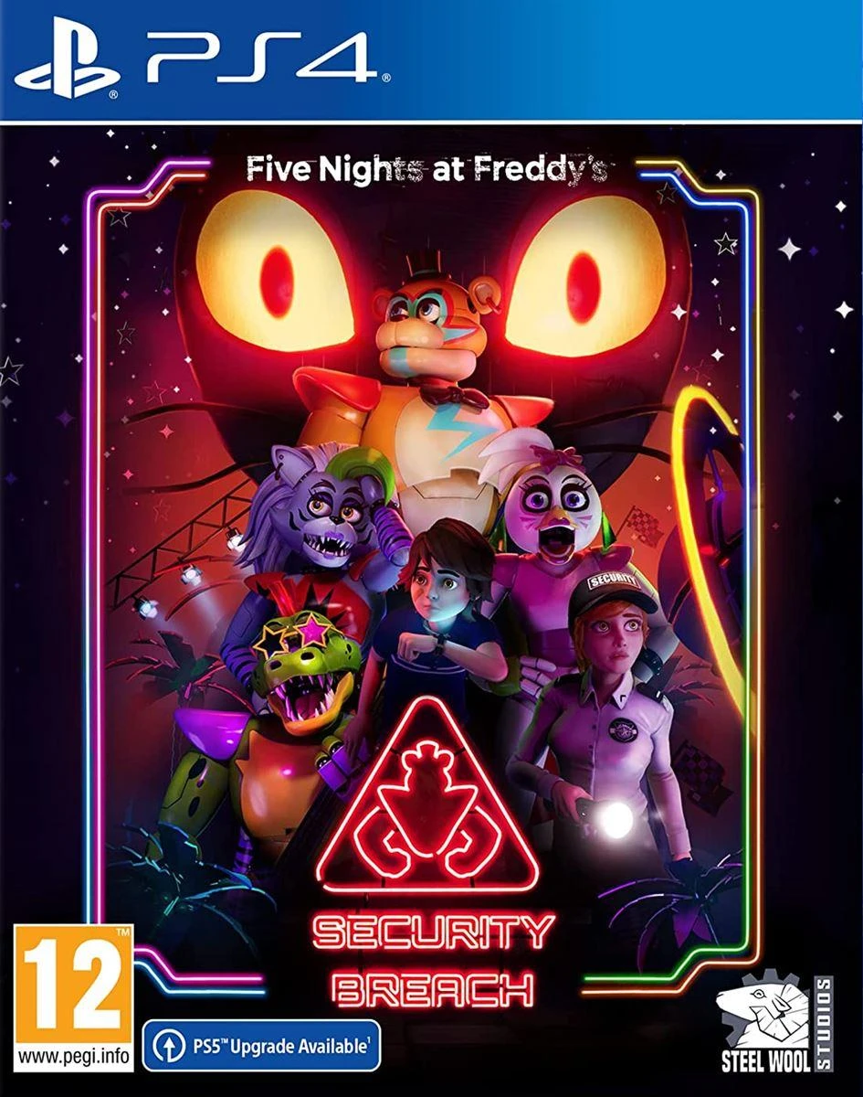 Five „Steel Wool Studios“ „Penkios naktys Freddy's“: saugumo pažeidimas PS4