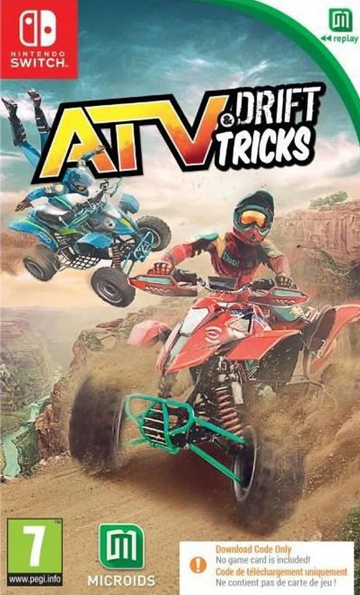 ATV Drift & Tricks (kodas dėžutėje) – „Nintendo Switch“