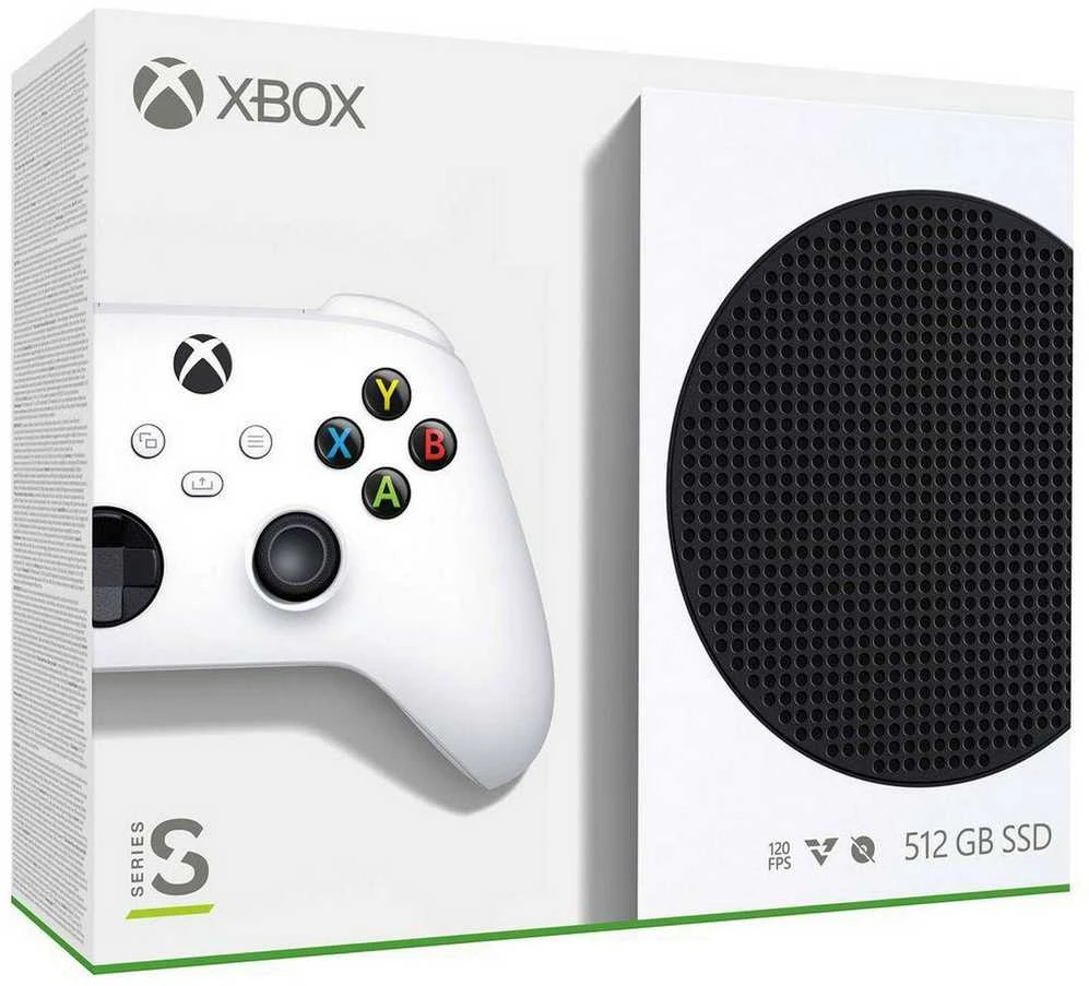 Žaidimų konsolė Microsoft Xbox S, 512GB
