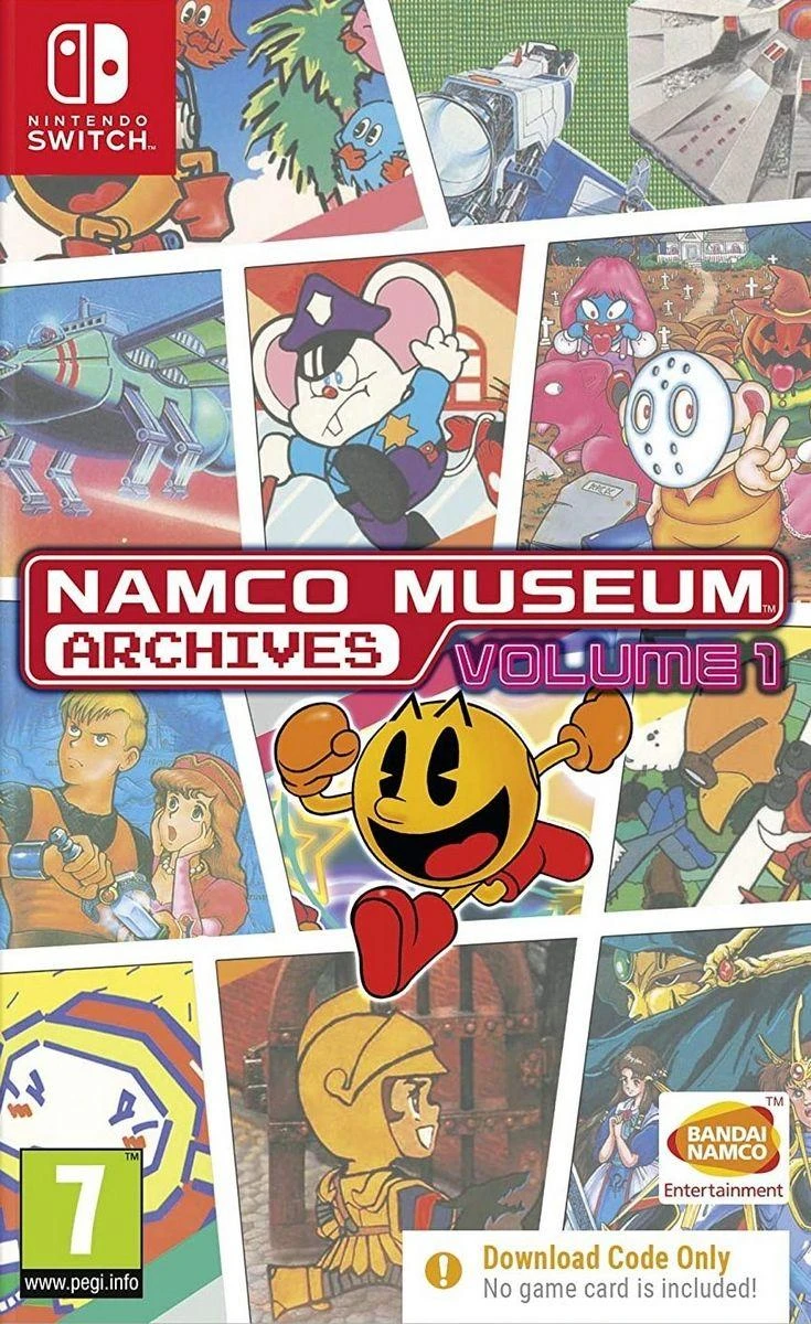 Namco muziejaus archyvų 1 tomas (kodas dėžutėje) – „Nintendo Switch“