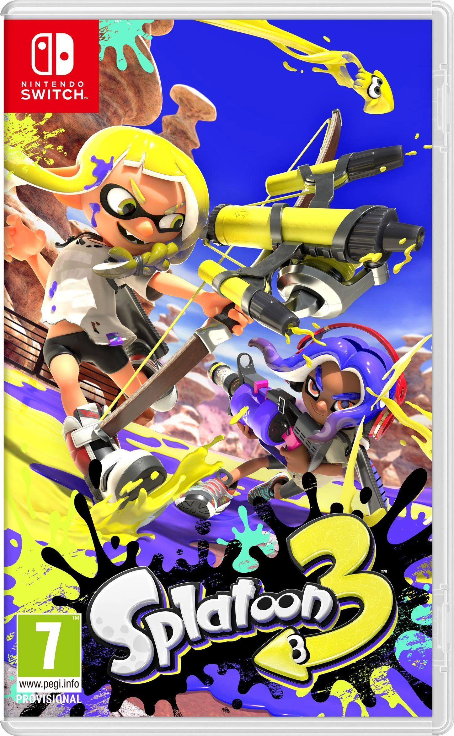 „Nintendo Switch Splatoon 3“.