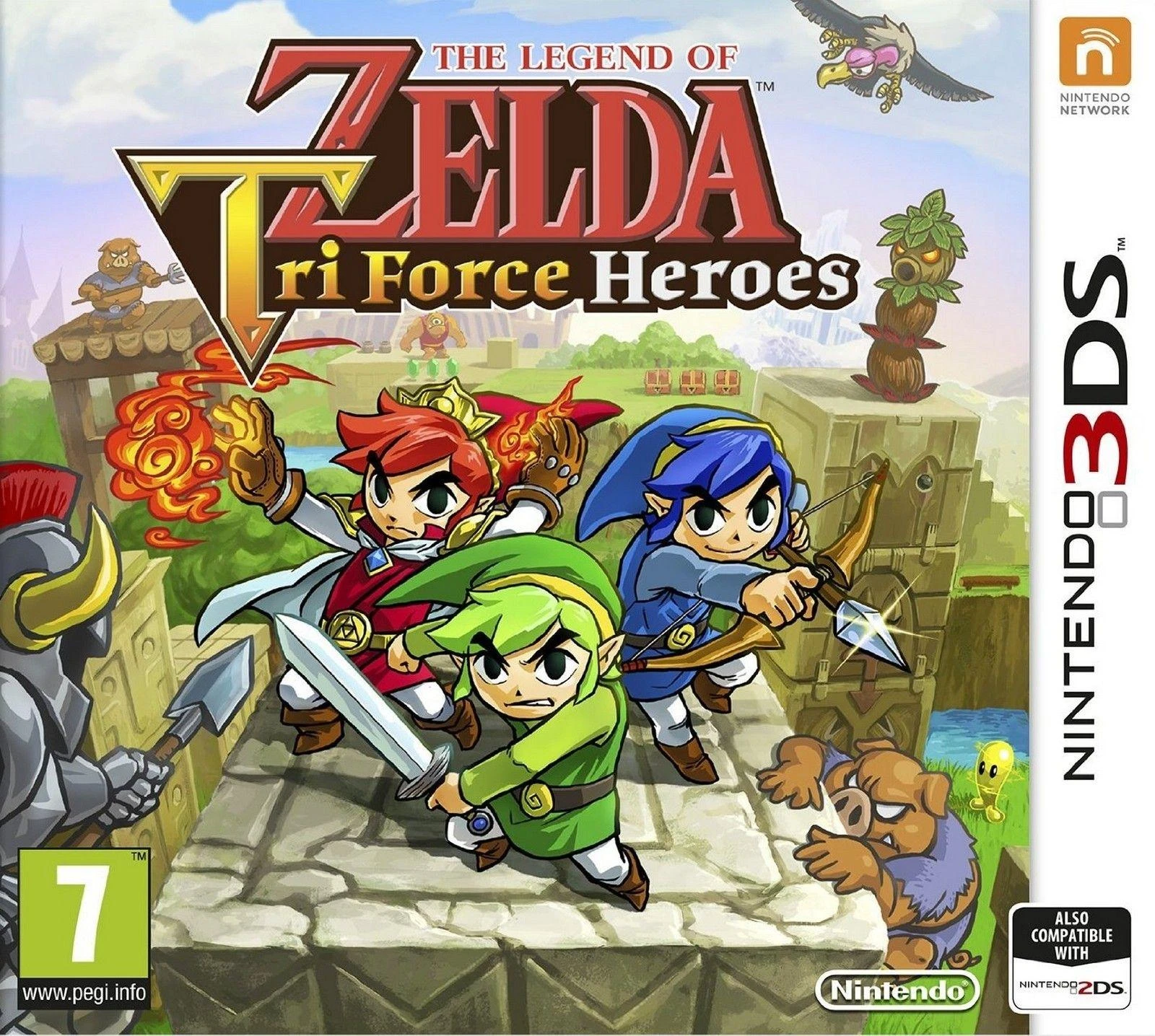 „The Legend of Zelda: Tri Force Heroes“ – „Nintendo 3DS“
