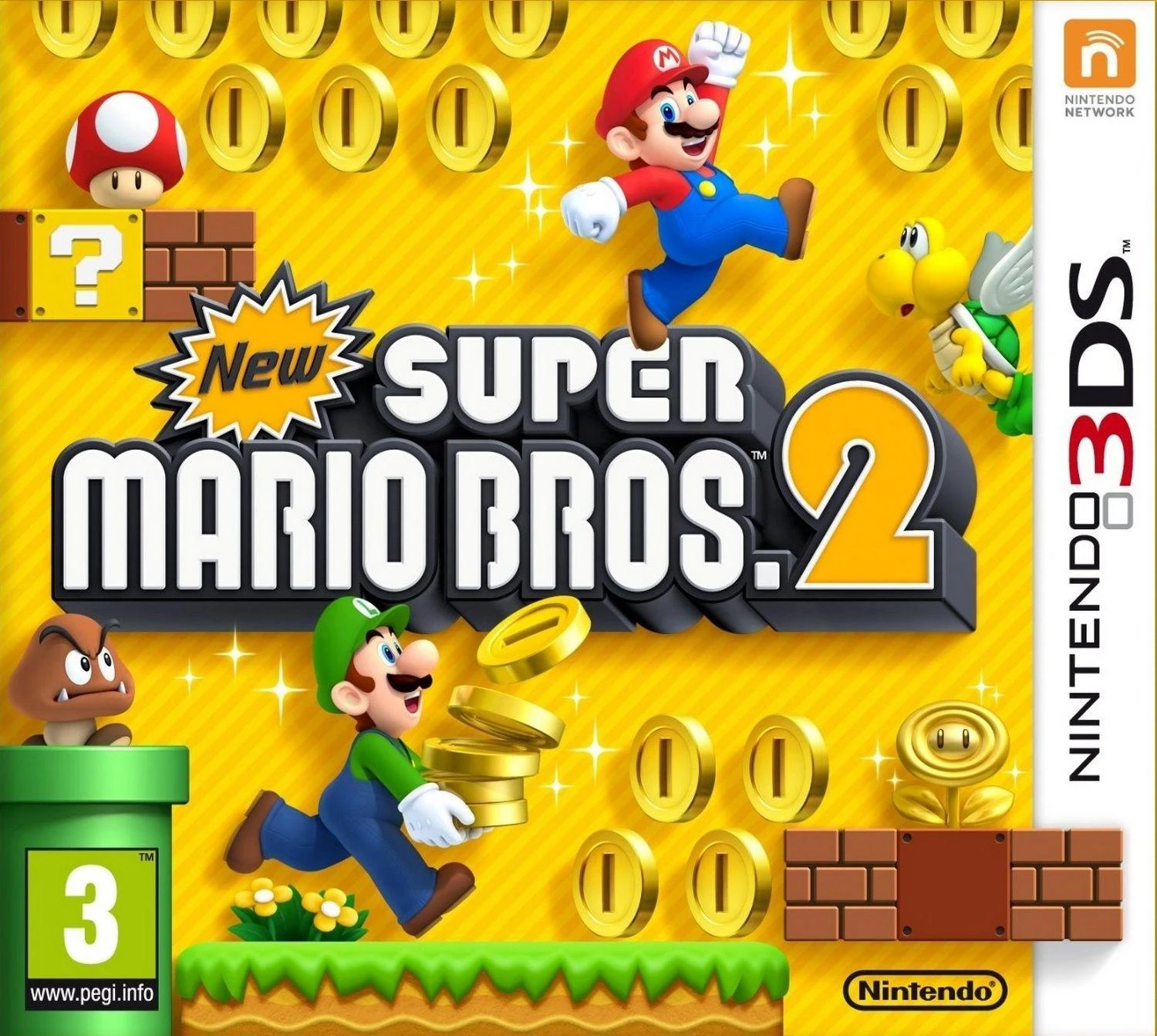 New Naujasis „Super Mario Bros. 2“ – „Nintendo 3DS“