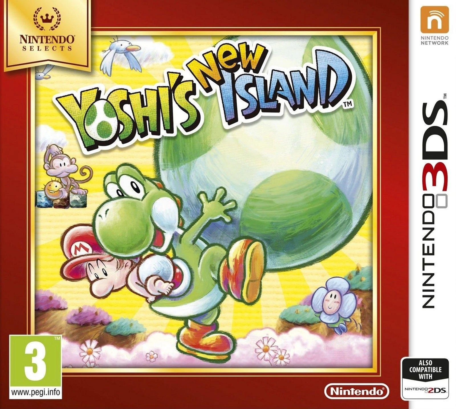 Yoshi's New Island (pasirinkta) – Nintendo 3DS