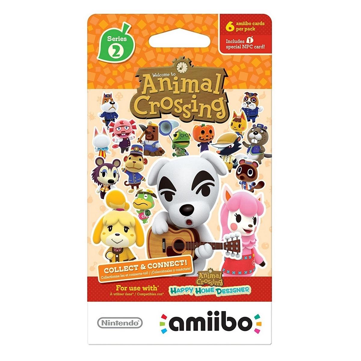 Nintendo Animal Crossing amiibo Kortelės Serija 2 (3vnt)