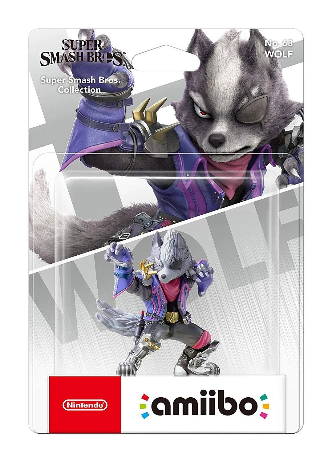 „Nintendo Amiibo Wolf“ („Smash Bros“ kolekcija)