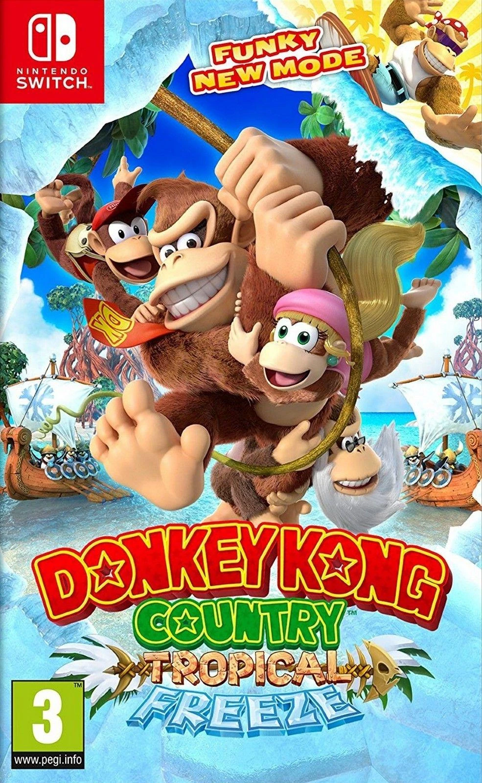 „Donkey Kong Country Returns“ – „Tropical Freeze“ – „Nintendo Switch“.