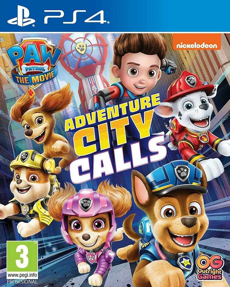 PAW Patrol: Filmas – Adventure City gelbėjimo operacija – PlayStation 4