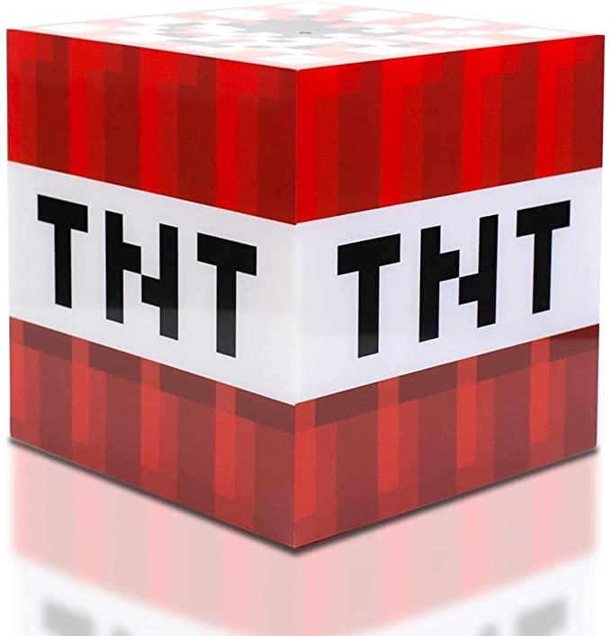 Paladone Minecraft TNT Lempa su Garsu