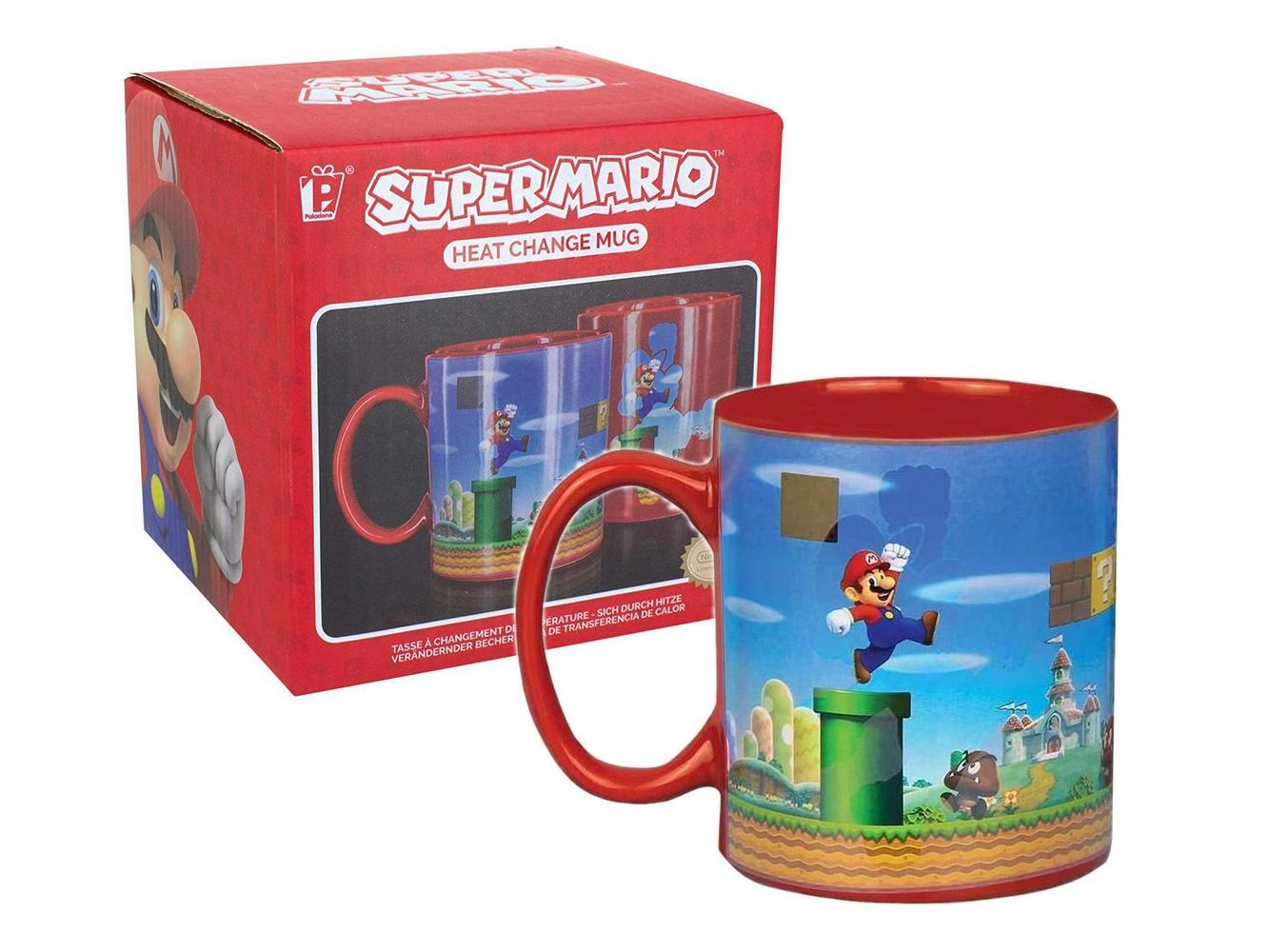 Paladone Super Mario - šilumą keičiantis puodelis, 300 ml
