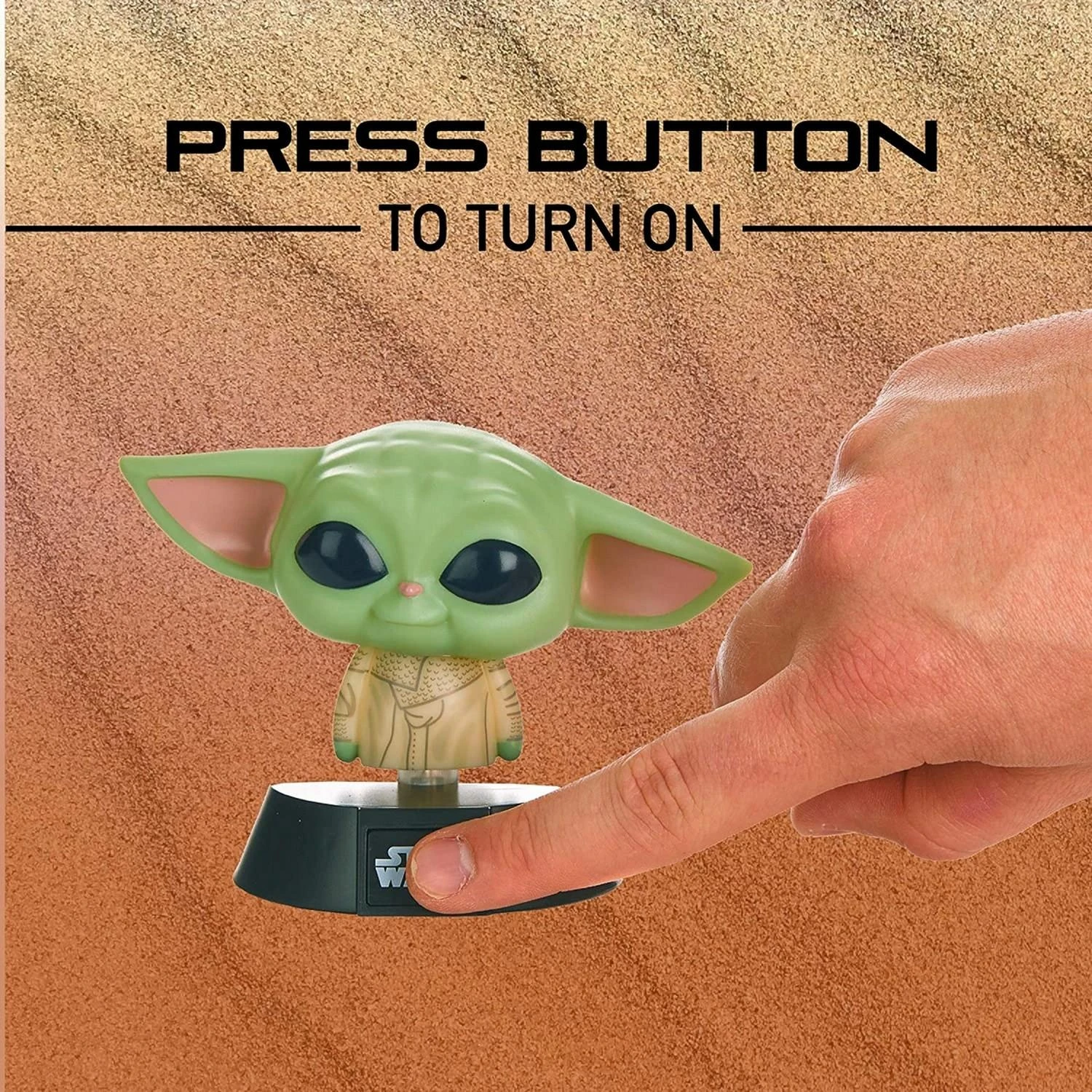 Paladone STAR WARS - THE CHILD BABY YODA ICON lempa 10cm