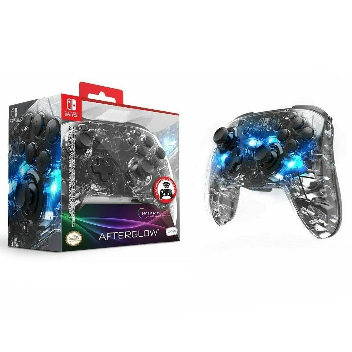 Senti PDP Faceoff Deluxe+ Audio - Afterglow belaidis valdiklis skirtas Nintendo Switch