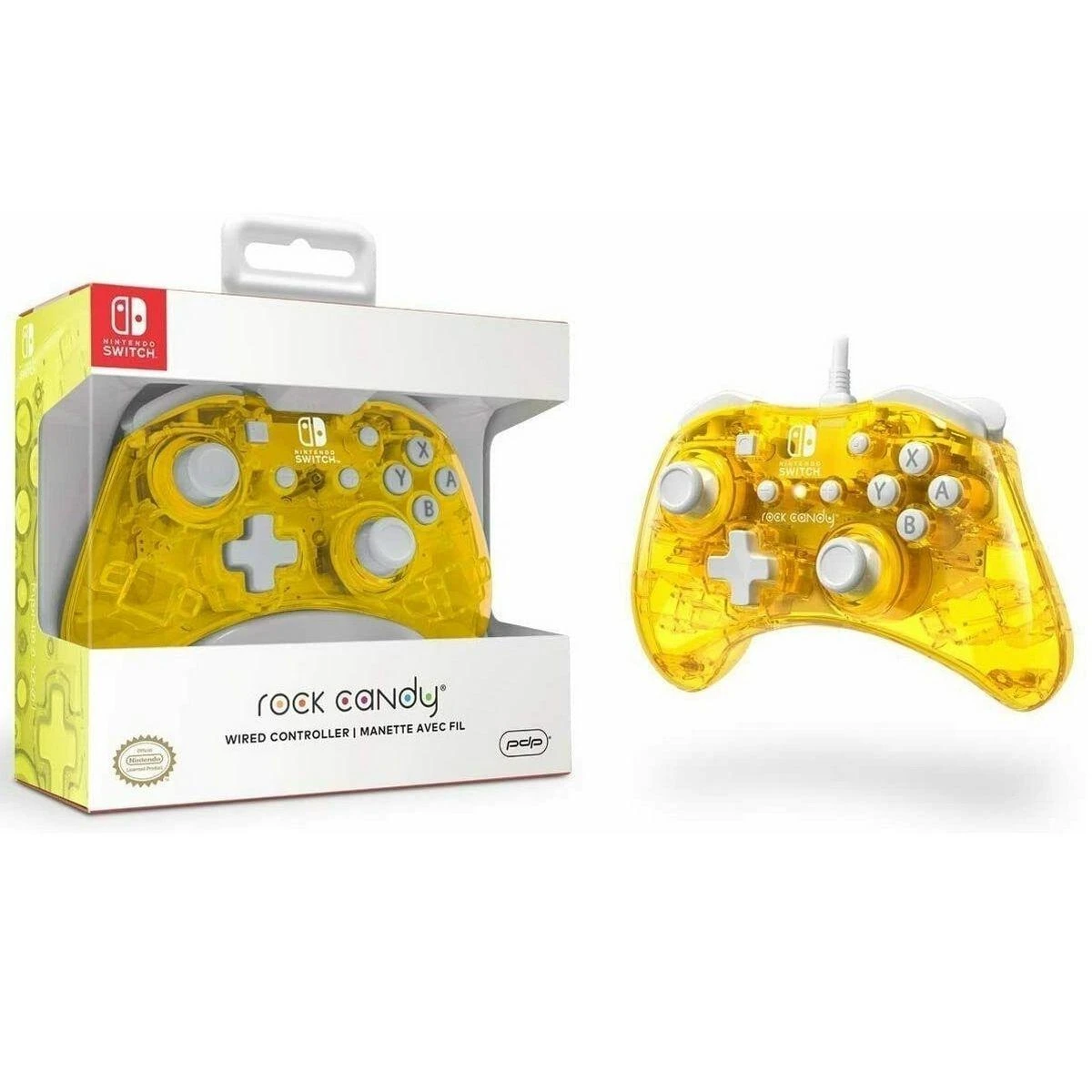 PDP Rock Candy Mini Pineapple Pop laidinis valdiklis skirtas Nintendo Switch