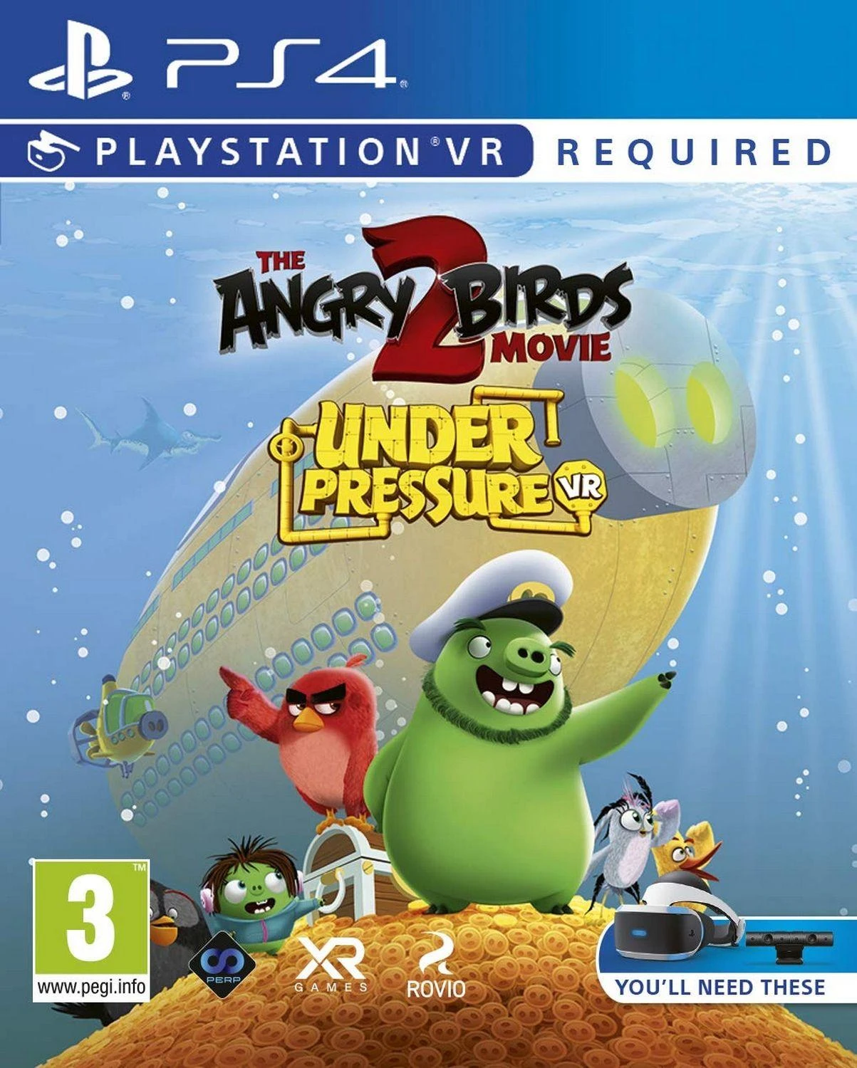 The „Perp Games“ „Angry Birds Movie 2: Under Pressure VR“ PS4