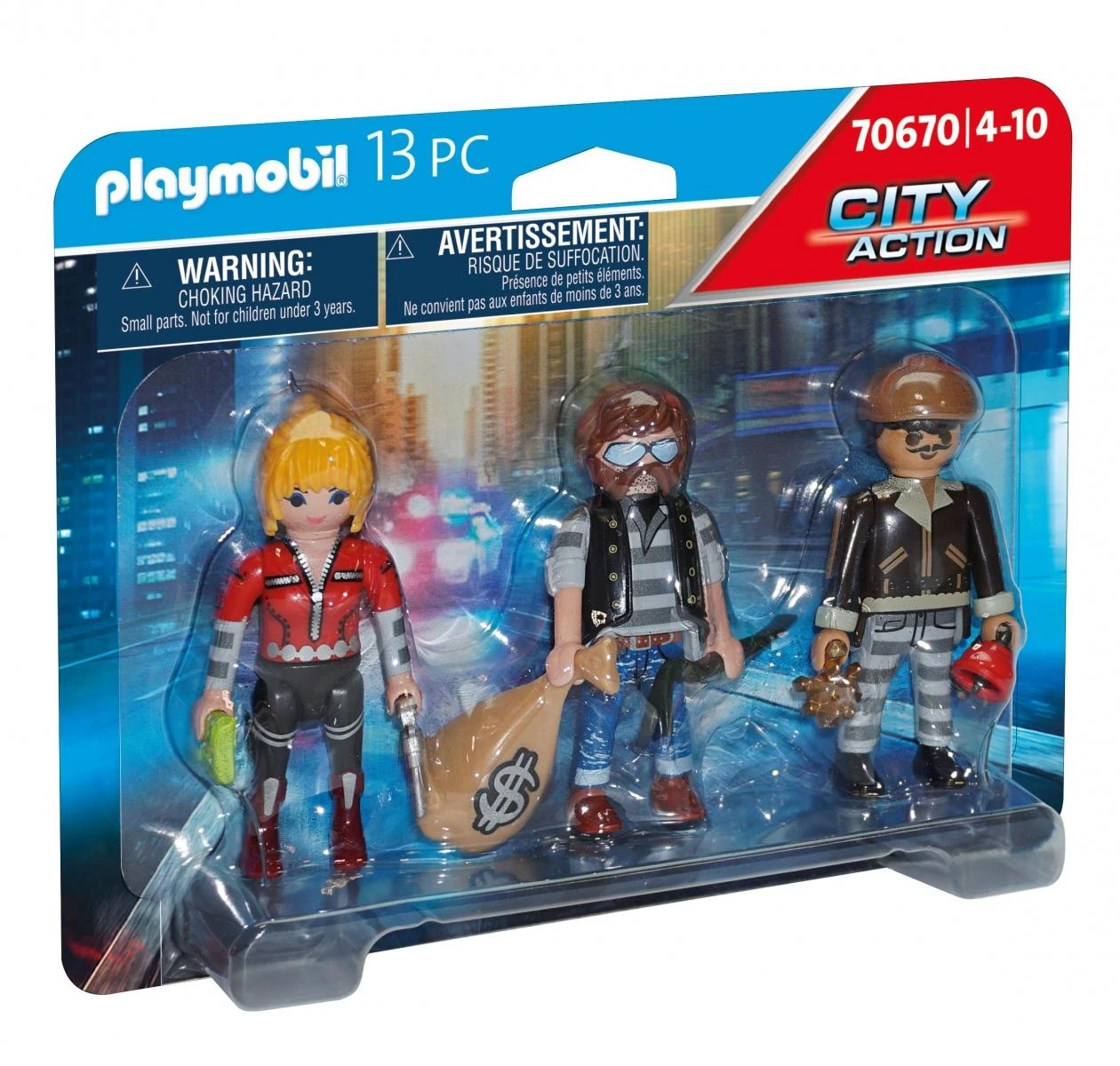 Playmobil Parinktys: vagys (70670)