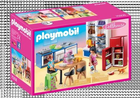 Playmobil Dollhouse 70206 Šeimos virtuvė