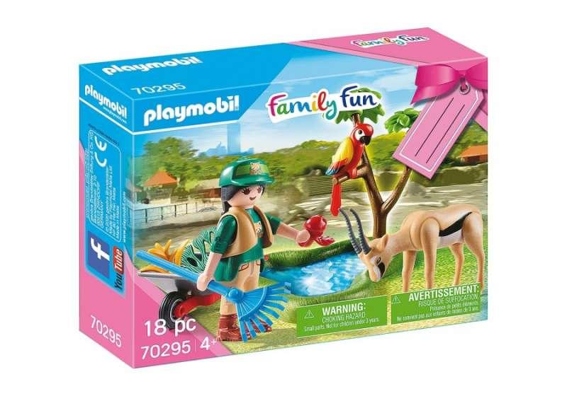 70295 PLAYMOBIL® Family Fun Zoologijos sodo darbuotoja