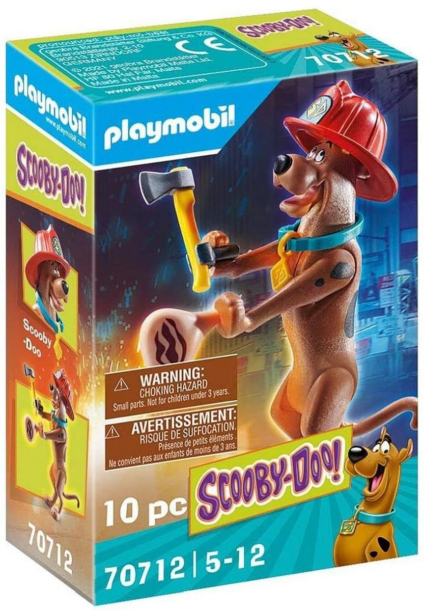 Playmobil Figūrėlė Scooby-Doo 70712 Strażak