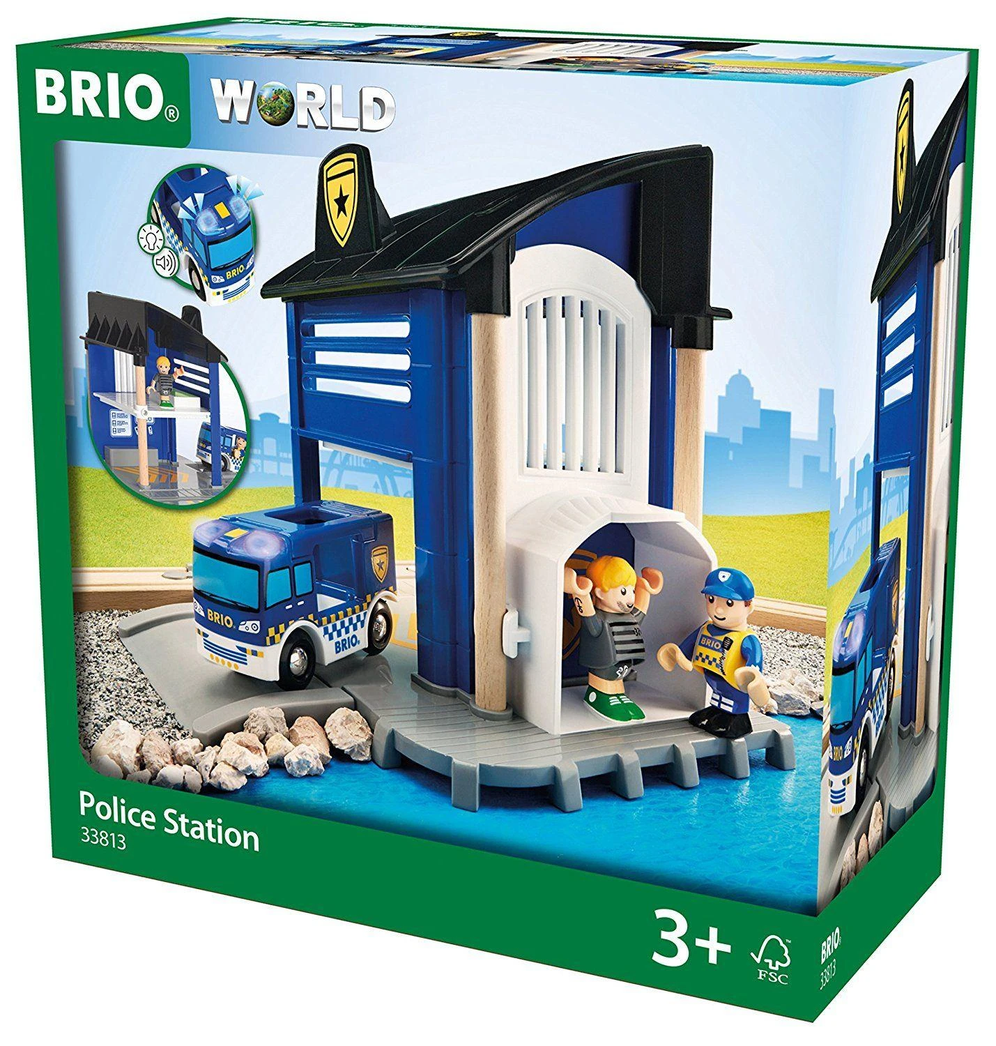 Ravensburger Brio geležinkelis BRIO policijos stotis, 33813
